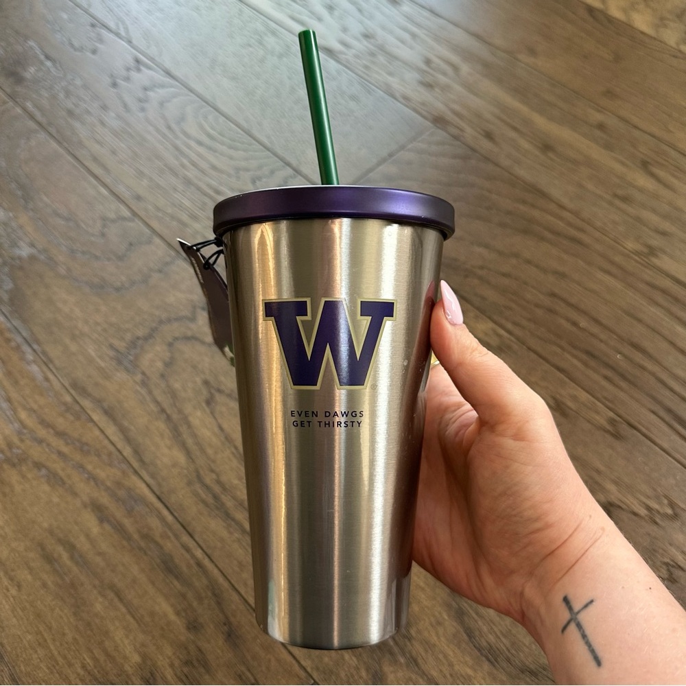 Starbucks x University of Washington (UW) Stainless Steel Travel Mug